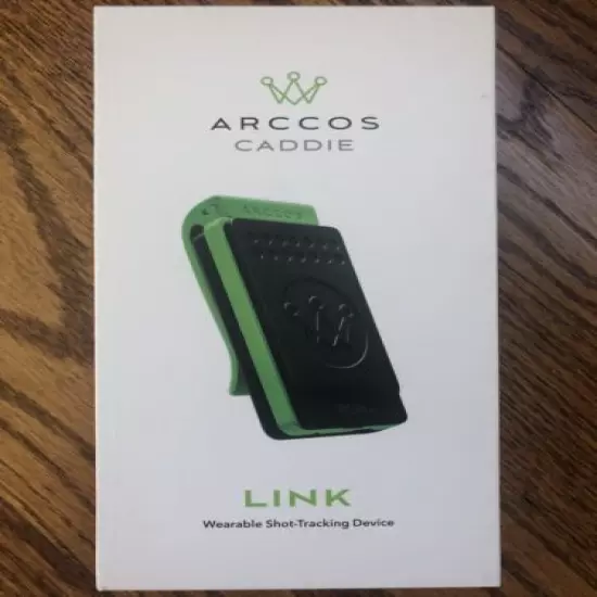 NEW Arccos Golf Caddie Link Shot Tracker - Gen1