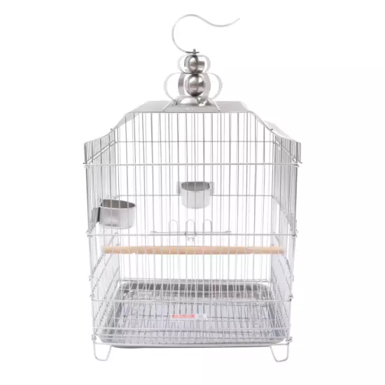 Bird Cage Easy to Carry Safety Lock for Budgies Cockatiels Cockatoos Parakeets