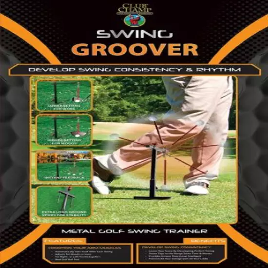 Club Champ Swing Groover " GOLFER'S SECERT WEAPON ! IMPROVE YOUR GAME !