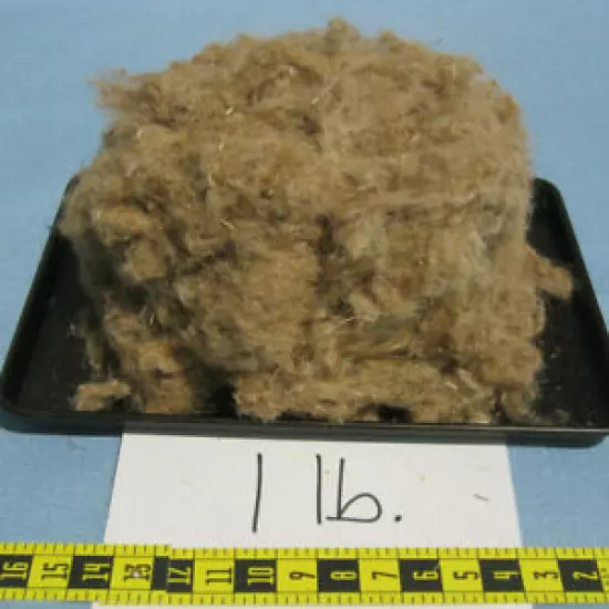 Flax tow fiber 1 pound