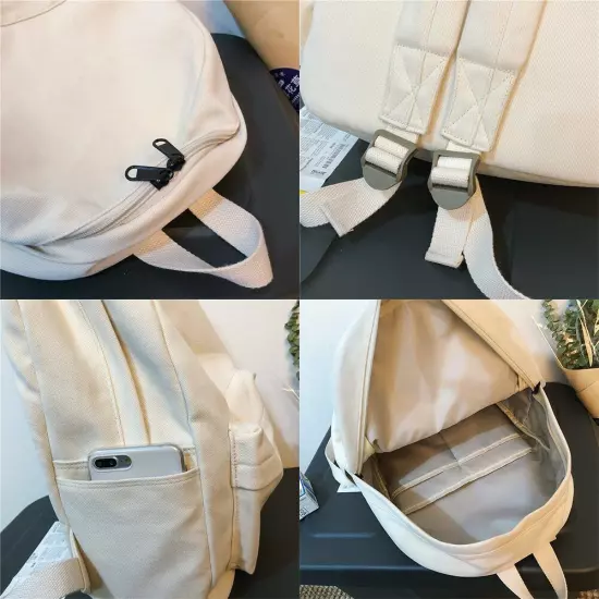 Student Female Cotton Canvas Women School Bag Backpacks Ladies Bag Book