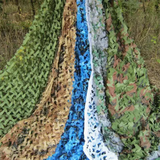 Multicolor 2X3M Jungle Military Camouflage Hunting Net Party Decoration Net