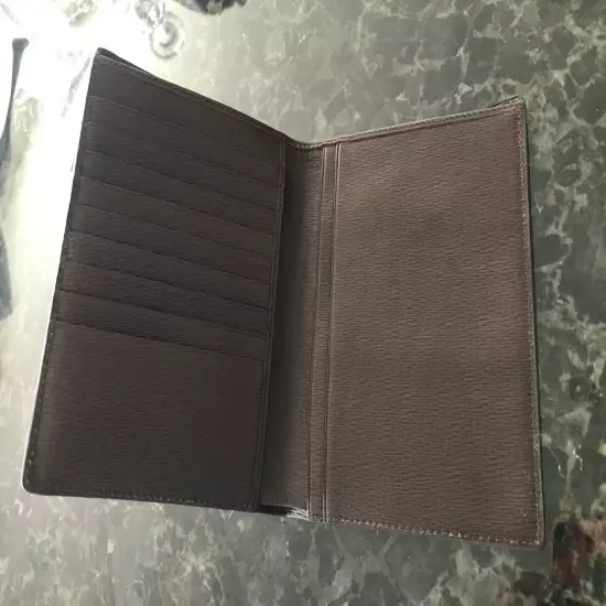 Wallet Passport Holder by HUGO BOSS. Leather. Vintage New.