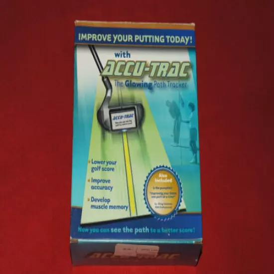 Accu-Technologies Accu-Trac Golf Putting Trainer Brand New 