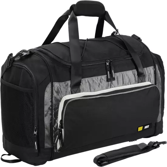 Large Duffel Bag Men'S Gym Bag with Shoe Compartment, 60L