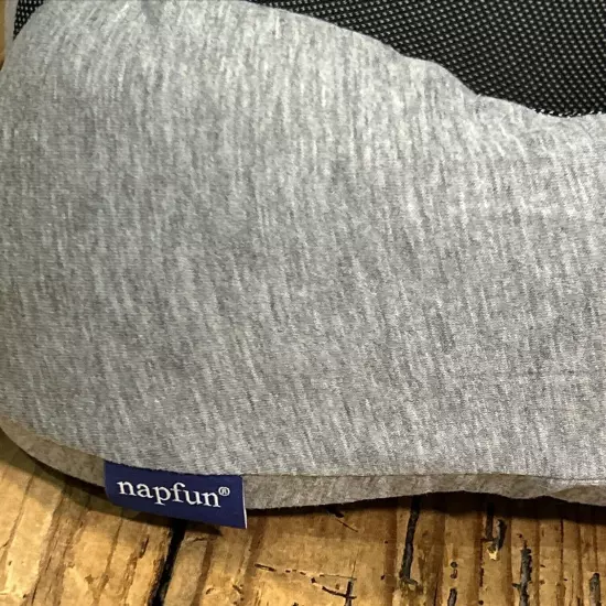 Napfun Neck Pillow for Traveling, Upgraded Travel Neck Pillow for Airplane 100% 