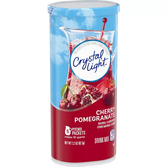 Naturally Flavored Cherry Pomegranate Powdered Drink Mix (Pack of 4)