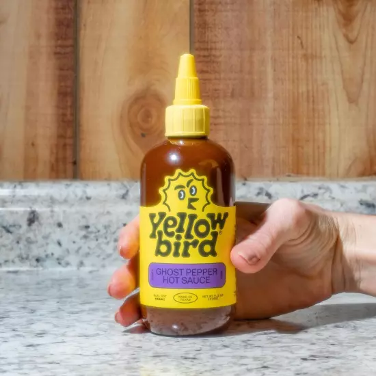 Ghost Pepper Hot Sauce by Yellowbird - Hot and Smoky Hot Pepper Sauce with Sm...