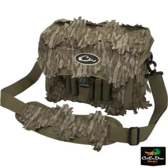 DRAKE WATERFOWL GHILLIE SHELL BOSS 2.0 CAMO SHOULDER BLIND BAG HUNTING PACK