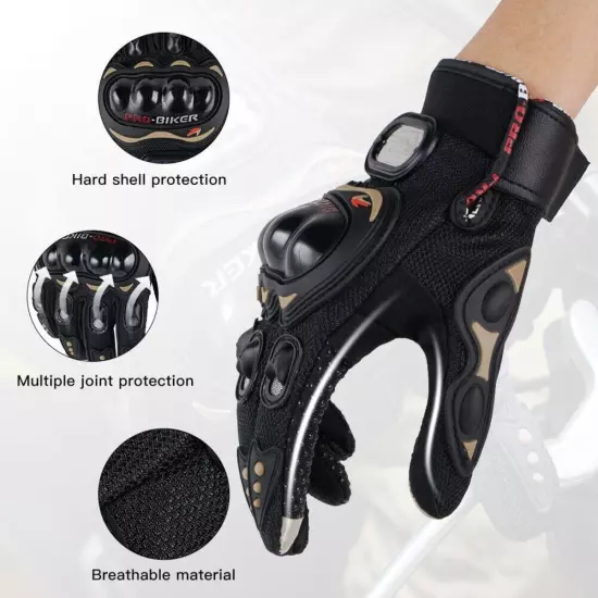 Riding Gloves Men's Racing Motorcycle Four Seasons Universal Non-slip Anti-slip