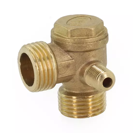 Reliable Copper Check Valve for Air Compressor Easy Installation 20x20x10mm