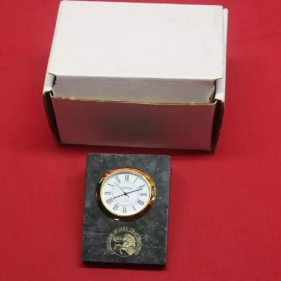 Colt Firearms Marble Heritage Desk Clock 