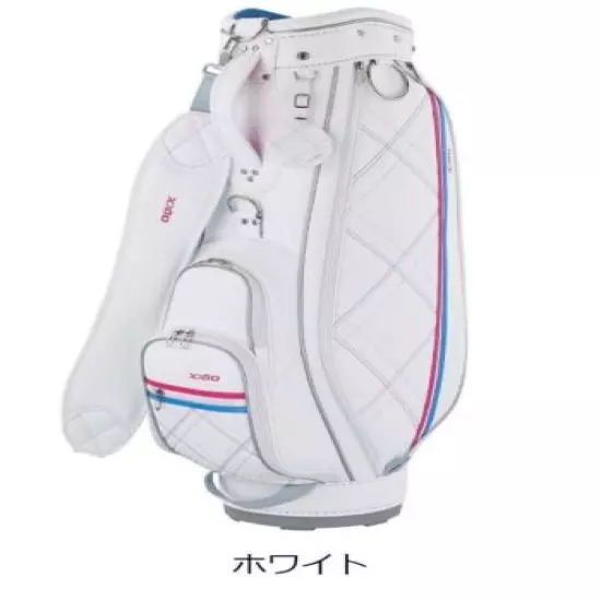 DUNLOP XXIO (XXIO) Dunlop Golf Caddy Bag 8.5 type Radys GGCX143W Ladies White