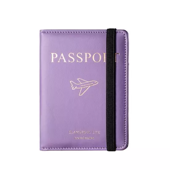 Ultra-thin Passport Bag RFID Travel Passport Case Credit Card Holder Travel