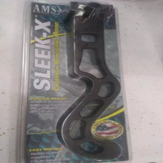 NEW in Unopened Package AMS Sleek-X Crossbow Bowfishing Mount M109