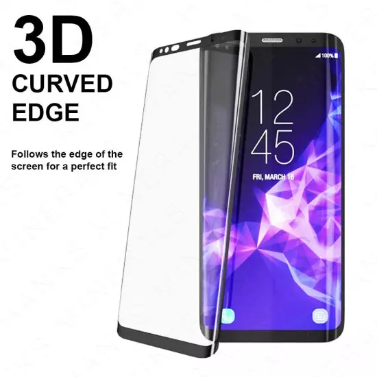 2-Pack Tempered Glass For Samsung Galaxy S8 S9 Plus Note 8 9 Screen Protector