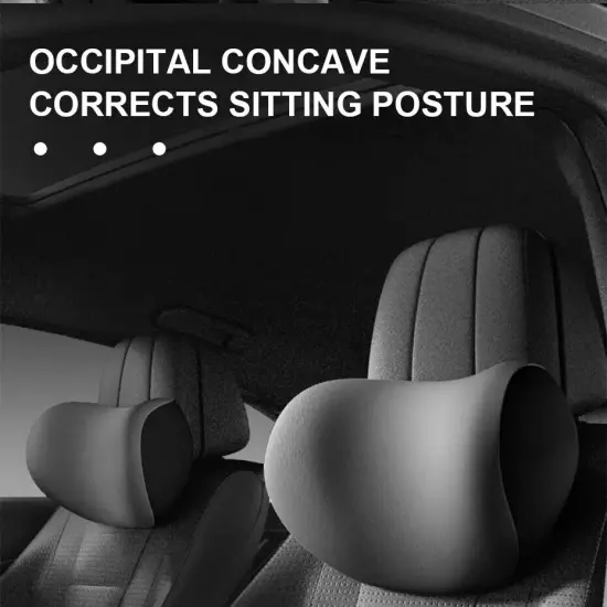 Car Headrest Pillows Universal Auto Waist Cushion Protector Head Neck Pillow