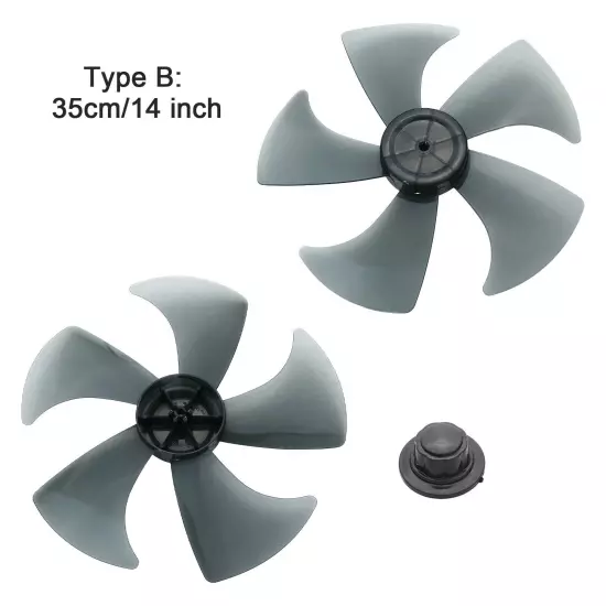 Silent Fan Blade Replacement Durable Compatible w/Standing Fans Table Fans