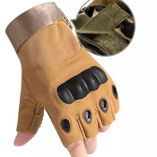 Men'S Tactical Gloves Motorcyclist Paintball Airsoft Combat Driving Hunting Ridi