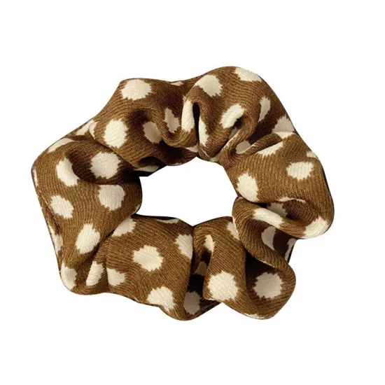 Polka Dot Hair Tie Zebra Pattern Hair Rope Scrunchies Ponytail Holder Hairband ❀