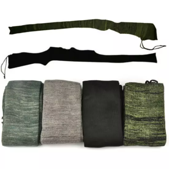 54" Rifle Knit Air Gun Sock Silicone Treated Gun Protector Shotgun Cover Case