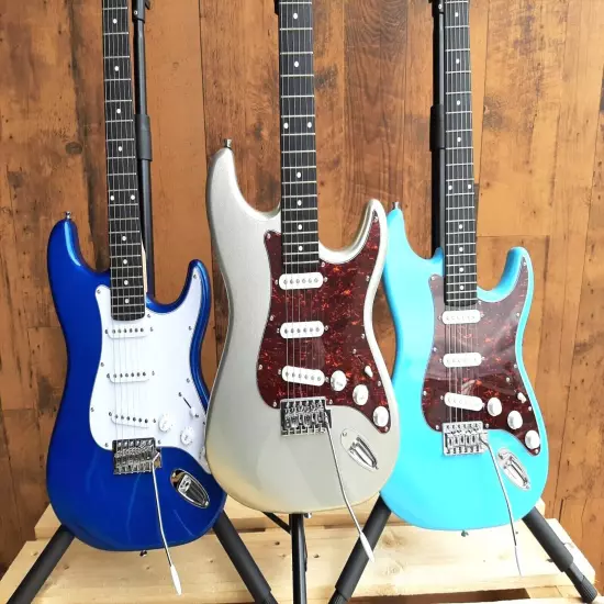 Electric Guitar Groove S/S/S into 21 Colors ( Absolutely Free Shipping in USA )