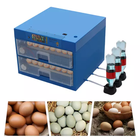 Digital Poultry Egg Incubator Hatcher Machine LED Display Purpose Incubator NEW