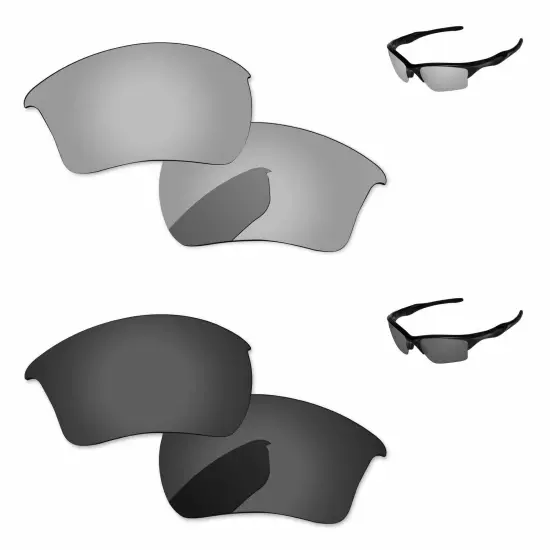 Lensology Polarize Replacement Lenses For-Oakley Half Jacket 2.0 XL OO9154-Opt