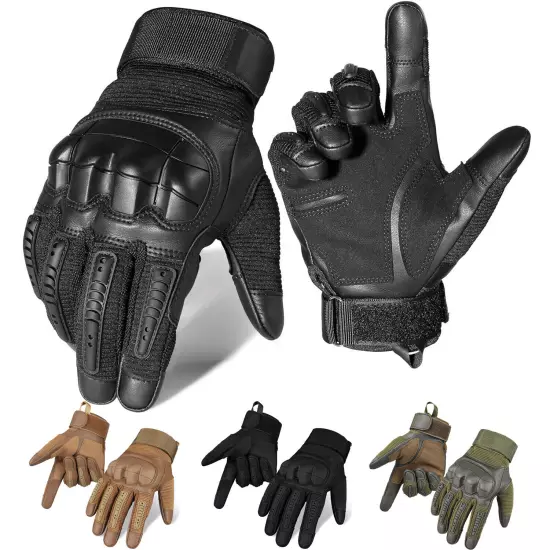 Tactical Gloves Touch Screen Full Finger Gloves Military Combat Airsoft Hunting