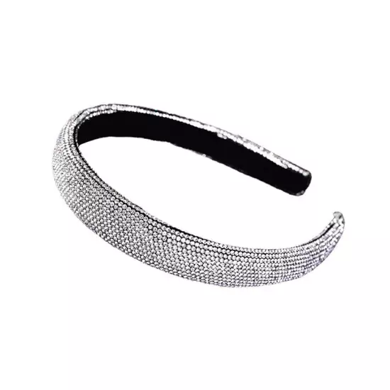 Women's Rhinestone Hairband Crystal Headband Hair Band Hoop Accessories Party ღ