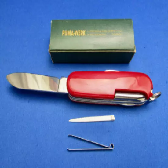 PUMA OFFIZIERMESSER (Officer's Knife) 94477-3601 Made In Germany MINT COND.#2