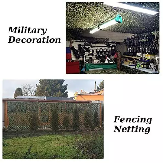 Camo Netting Camouflage Tarp Netting Army Sunshade Mesh Fence Canopy Net Militar