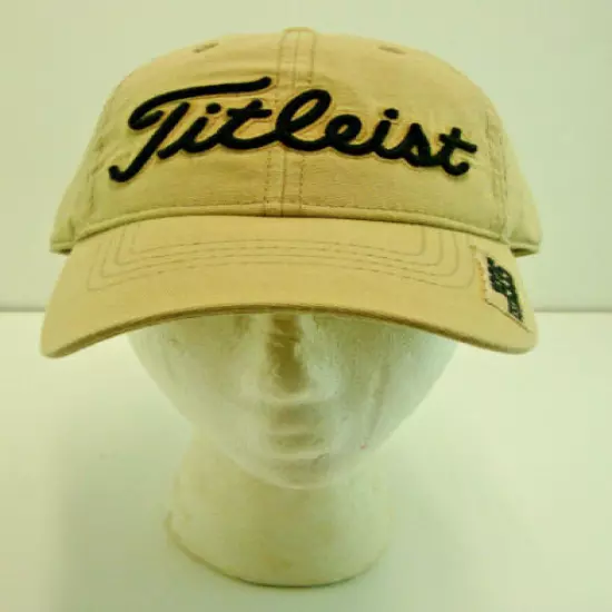 New Titleist Khaki Golf Hat Est.1935 Adjustable