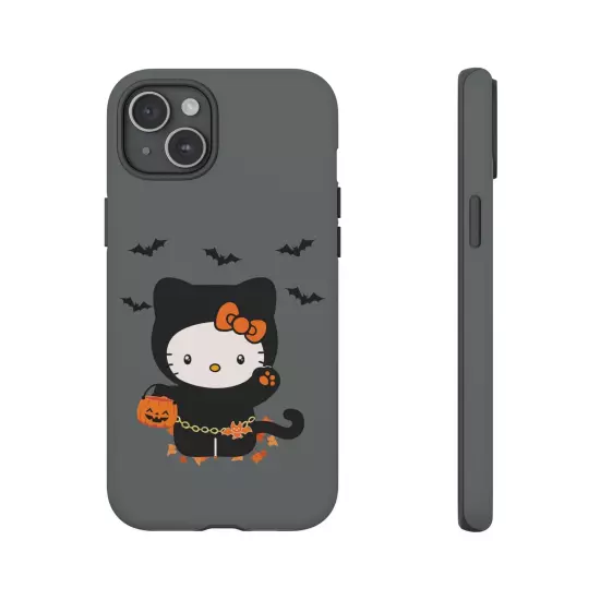 HALLOWEEN HELLO KITTY Phone Case, iPhone and Samsung Glossy Tough Phone Cases