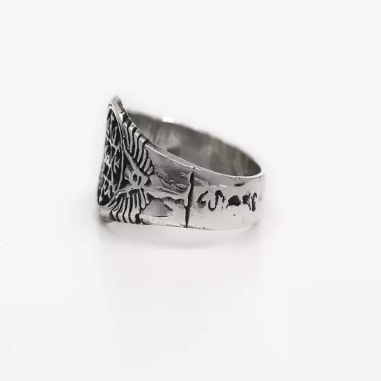 King Solomon Seal Ring Sterling Silver 925 