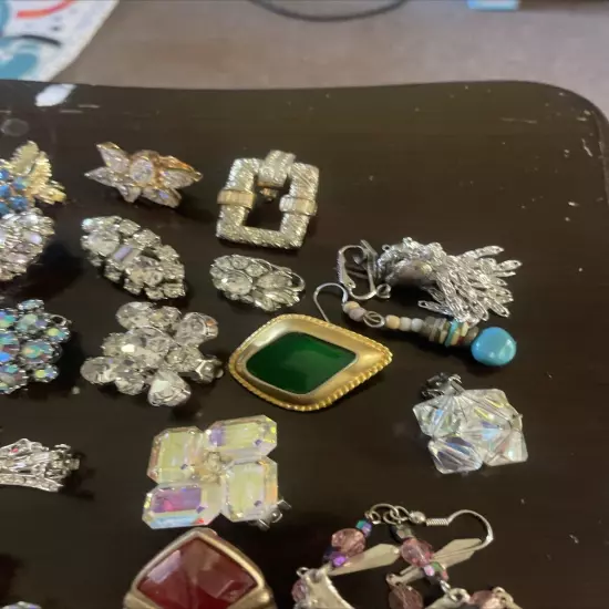 vintage single earring lot #2