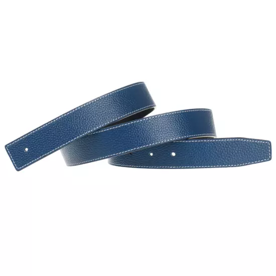 H full grain leather buckleless replacement strap for men and women 32mm wide