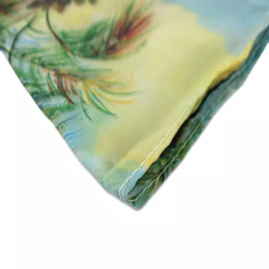 Betsy Drake Betsy's Palms Palm Tree Print Fashion Scarf 70 X 20 In.