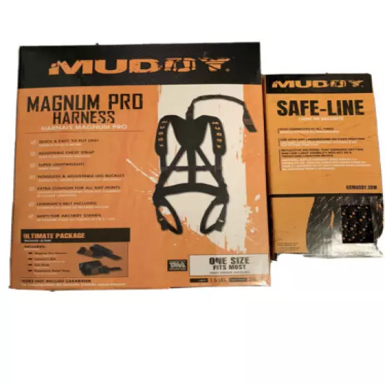 Muddy Tree Stand Harness Magnum pro harness With Safe Line