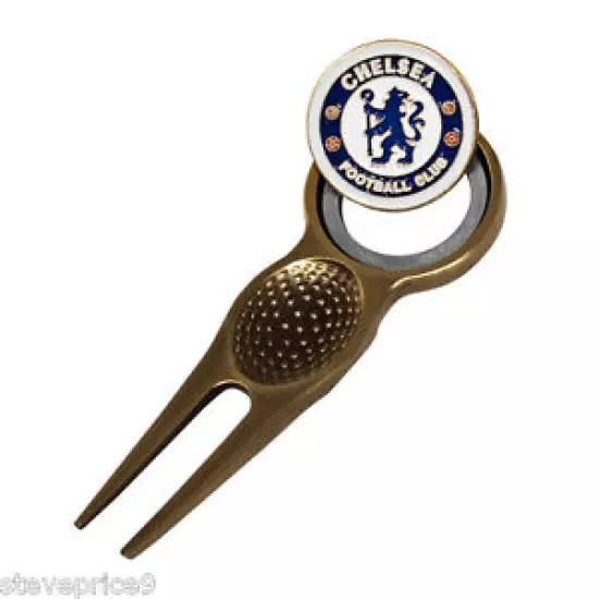 CHELSEA FC DIVOT TOOL AND MAGNETIC GOLF BALL MARKER