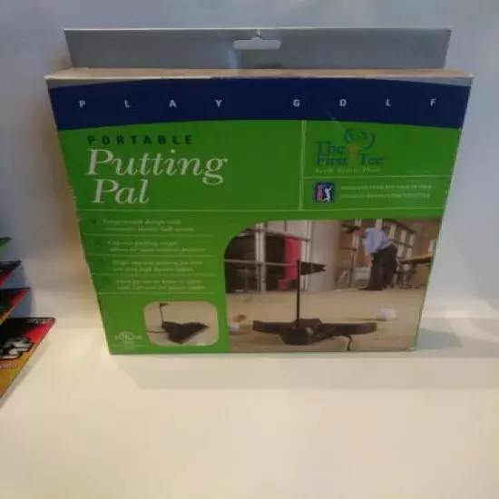 Large Mouth Putting Pal Golf Putt Returner New In Box Never Used! See Pictures!