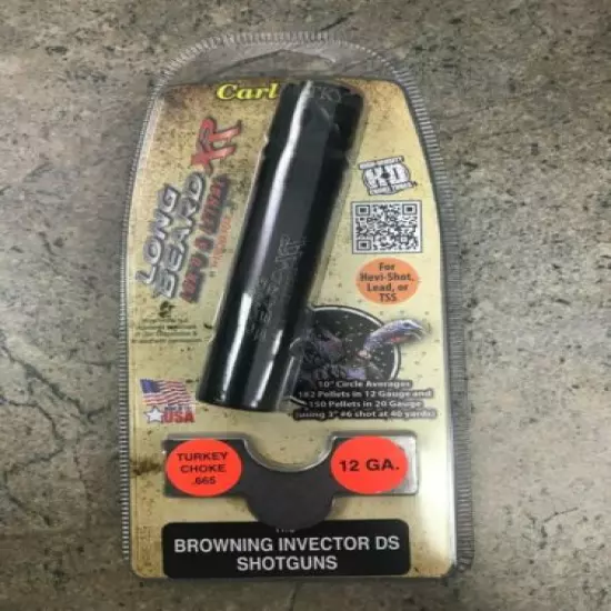 Carlson's Long Beard Ported Turkey Choke for Browning Invector DS 12 Ga 70180