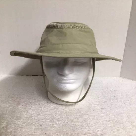 TILLEY ENDURABLES Men’s THE TILLEY AIRFLO Hat Beige Khaki Made In Canada 7 3/8