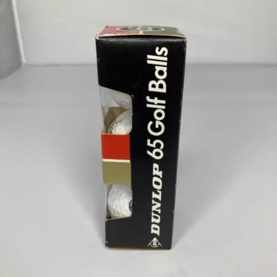 Vintage Dunlop Golf Balls 65 - 3pc Set