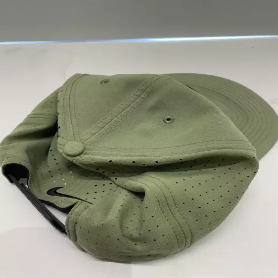 Nike Golf Snapback Hat Olive Green