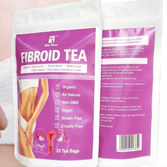 Fibroid Tea Detox Womb Tea Fiber Tea Fertility Tea Healthy Drink 3g*20 packs