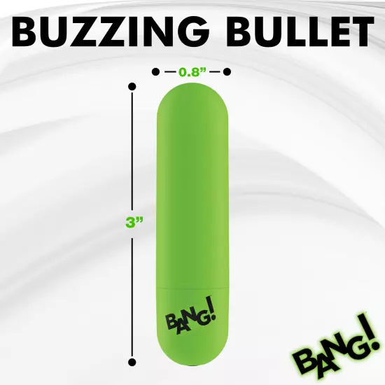 Glow-in-the-Dark Silicone Bullet