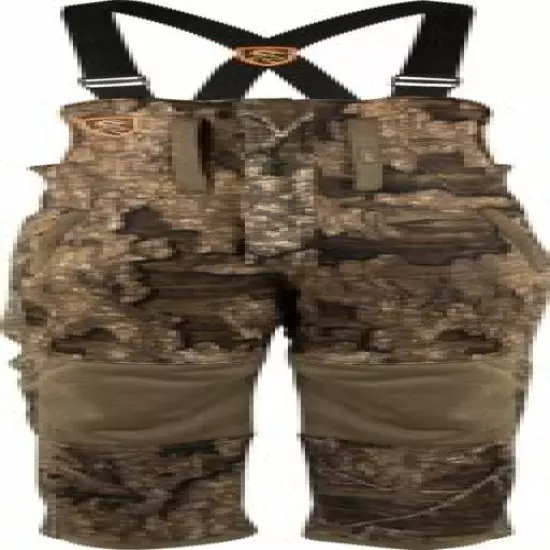 Drake Non-Typical Silencer Bib Agion Active Size S Small for Men Realtree Timber