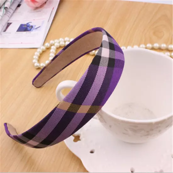 Women/Girls' Headwear Headband Satin Wide Hair Head Band Headpiece Hair Dec ~