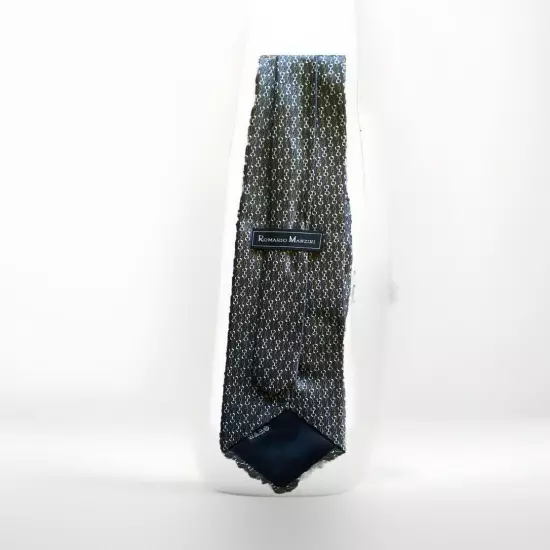 Romario Manzini Collection Men's Neck Tie Gray 58” Inches Long